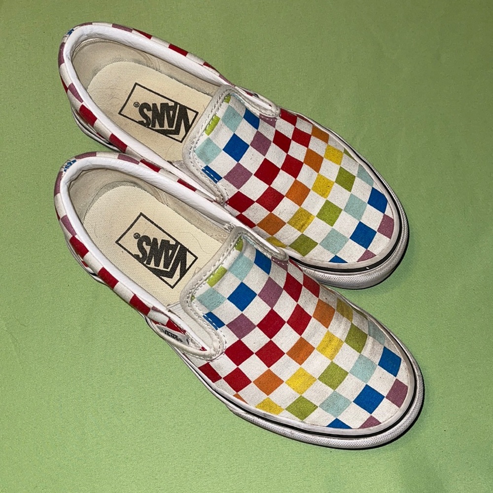 Checkerboard Vans